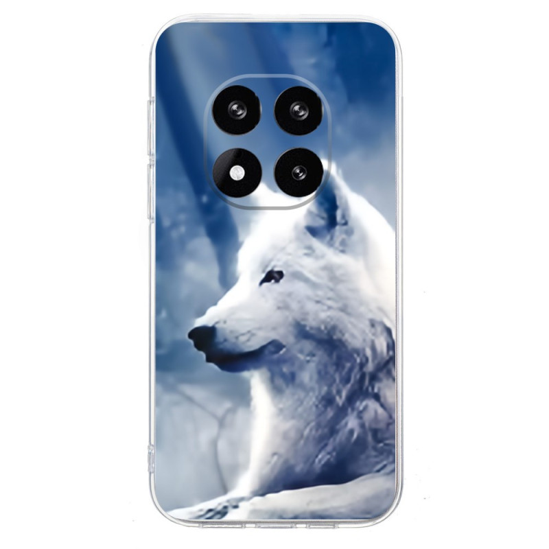 Xiaomi Redmi Note 14 Pro 5G Wolf Funda
 Blanco