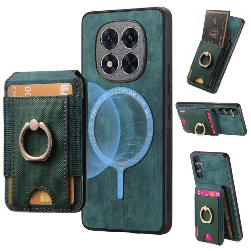 Xiaomi Redmi Note 14 Pro 5G / Poco X7 Funda magnética tarjetero solapa vertical