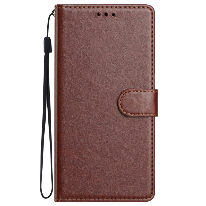 Xiaomi Redmi Note 14 Pro 5G Funda de piel sintética con colgante
