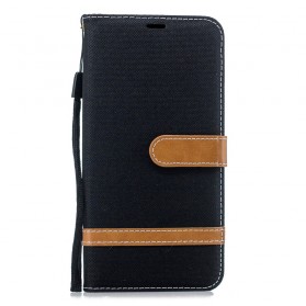Funda Samsung Galaxy J6 Plus Efecto Tela y Cuero