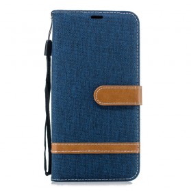 Funda Samsung Galaxy J6 Plus Efecto Tela y Cuero