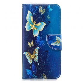 Funda Samsung Galaxy J6 Plus Mariposas en la noche
