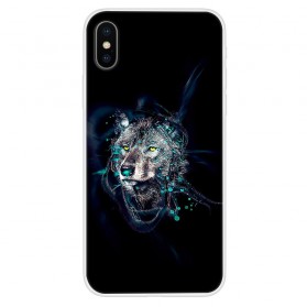 Funda para el iPhone XS Wolf