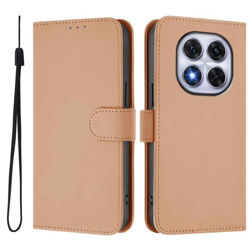 Xiaomi Redmi Note 14 Pro / Redmi Note 14 Pro Plus 5G Style Funda de cuero liso