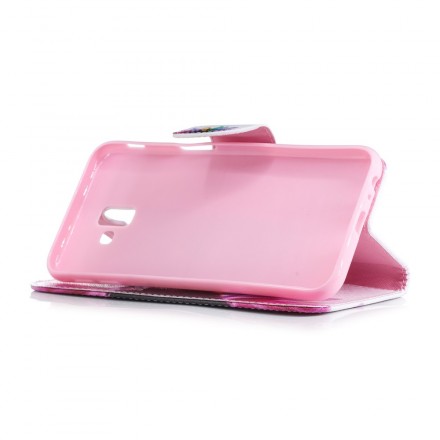 Funda de flor de acuarela para Samsung Galaxy J6 Plus Funda de flor de acuarela para Samsung Galaxy J6 Plus