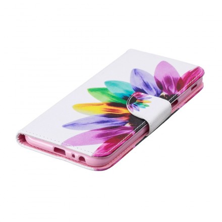 Funda de flor de acuarela para Samsung Galaxy J6 Plus