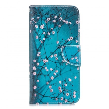 Funda Samsung galaxy J6 Plus Árbol de flores