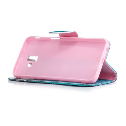 Funda Samsung galaxy J6 Plus Árbol de flores Funda Samsung galaxy J6 Plus Árbol de flores