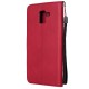 Funda de cuero para Samsung Galaxy J6 Plus