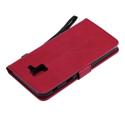 Funda de cuero para Samsung Galaxy J6 Plus