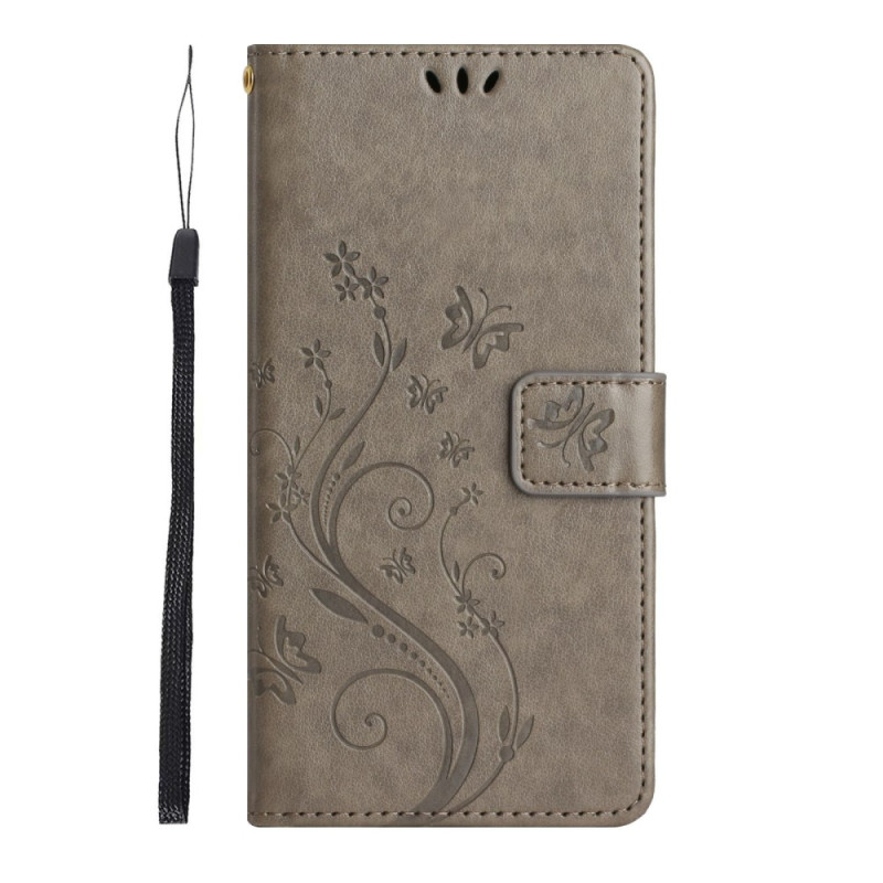 Honor Magic 7 Pro 5G Funda Mariposas y Flores