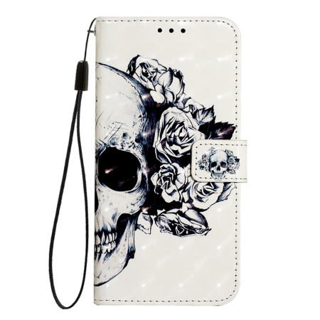 Funda calavera floral...