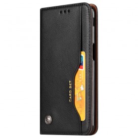 Funda Flip Cover Samsung Galaxy J6 Plus Leatherette Card Funda