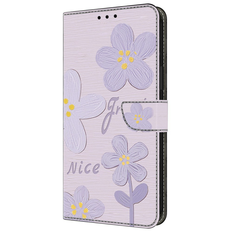 Xiaomi Redmi 14C / Poco C75 Funda Flor Morada