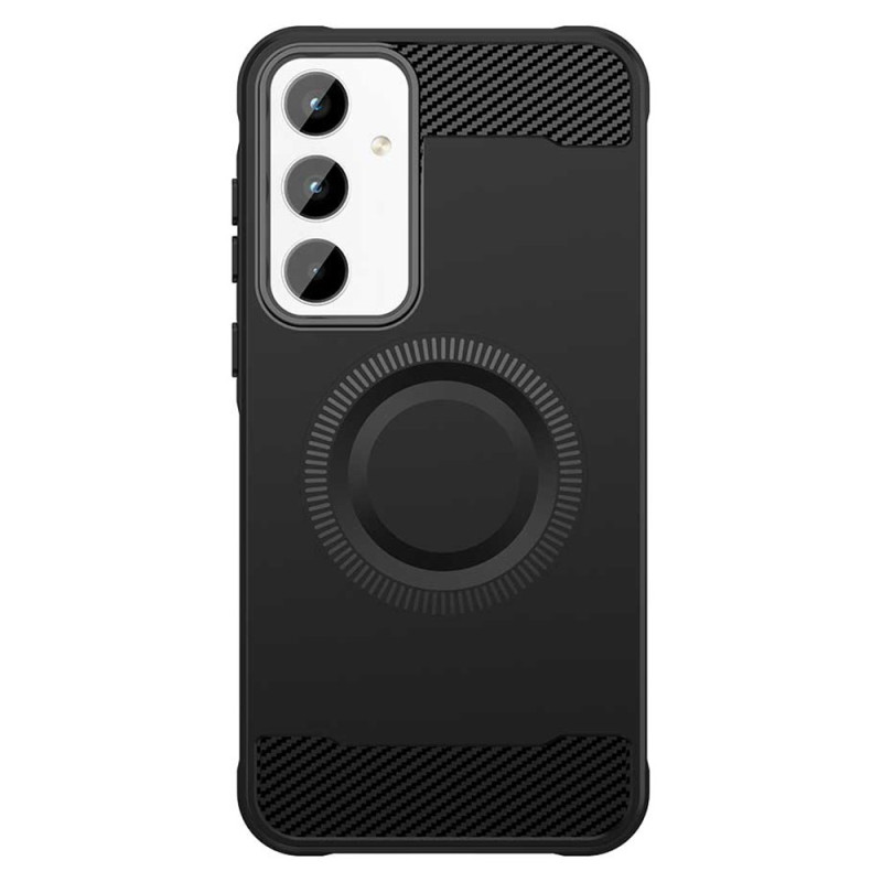 Funda Samsung Galaxy A55 5G Carbon Texture Compatible con MagSafe