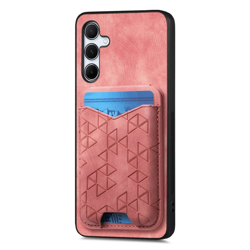 Funda Samsung Galaxy A55 5G Soporte y tarjetero geométrico