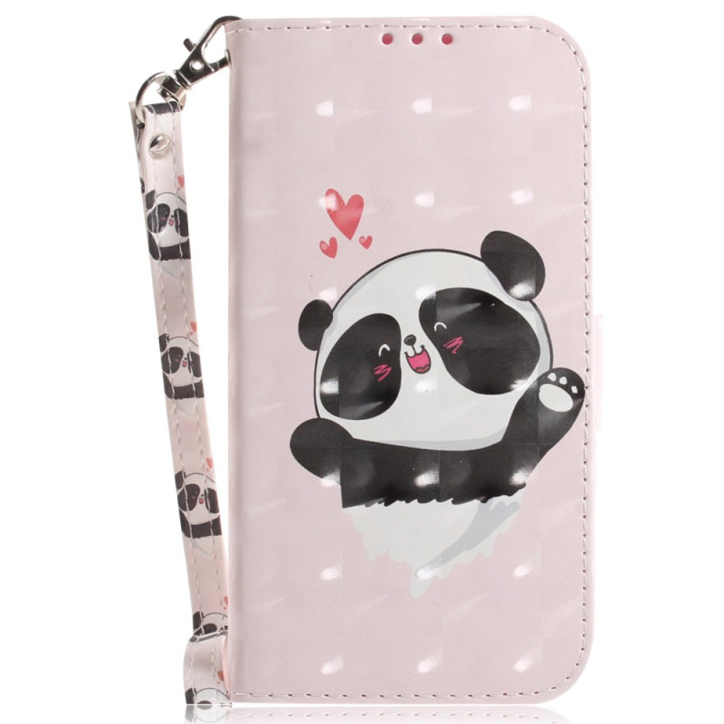 E14 Funda de moto Panda Love con colgante
