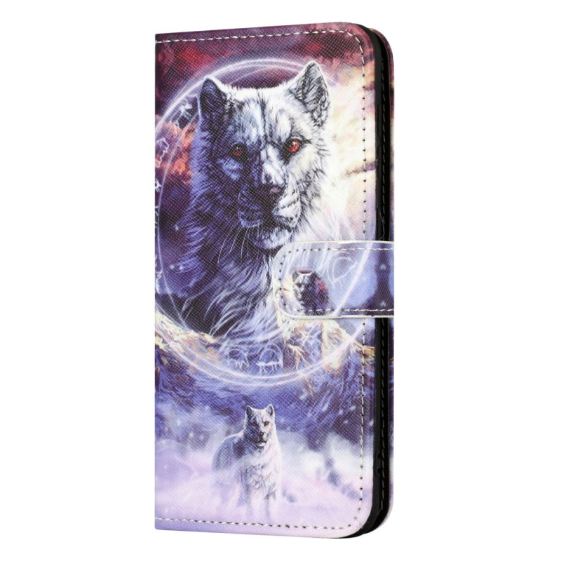 E14 Funda de moto Snow Wolf