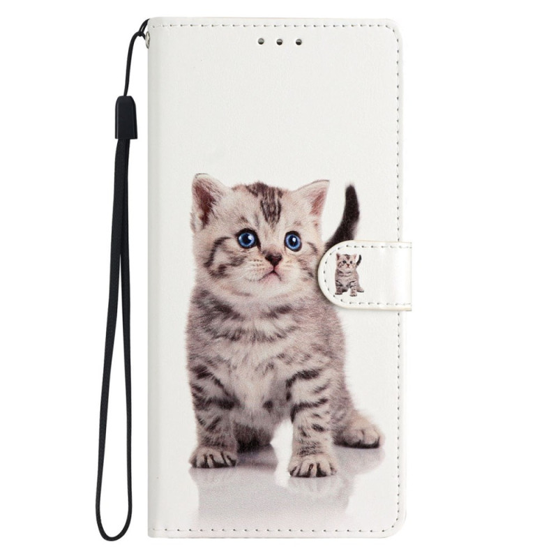 E14 Funda para moto de un simpático gato