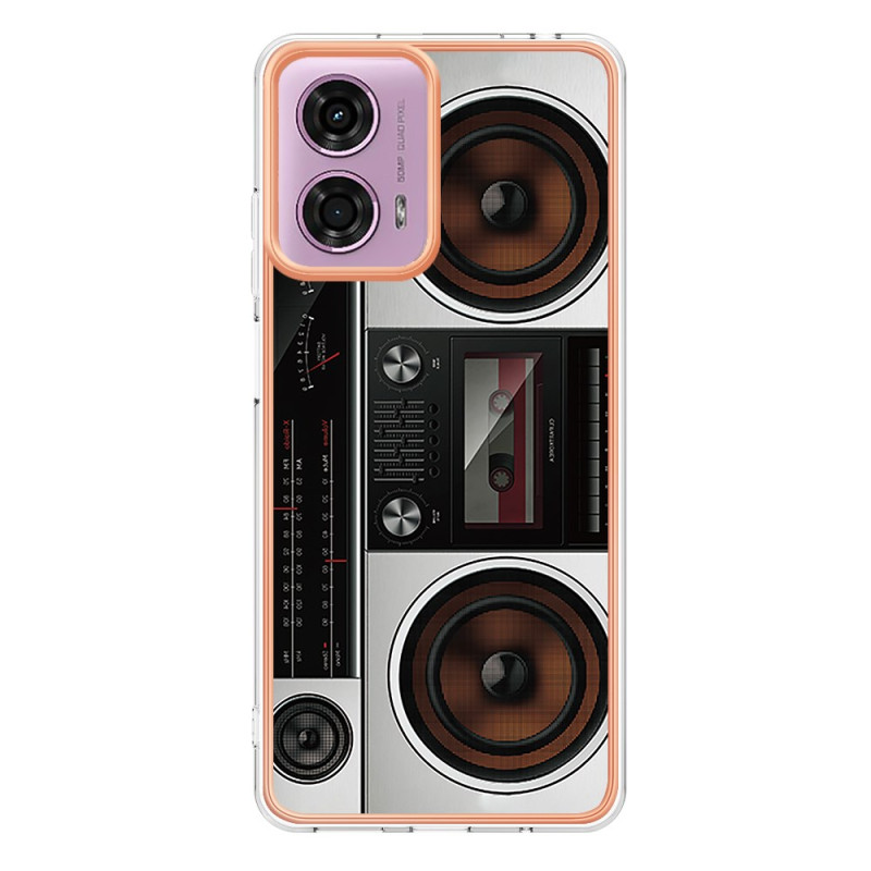 Funda Moto E14 Radio Pattern