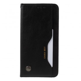 Funda Flip Cover Samsung Galaxy A7 Leatherette Card Funda