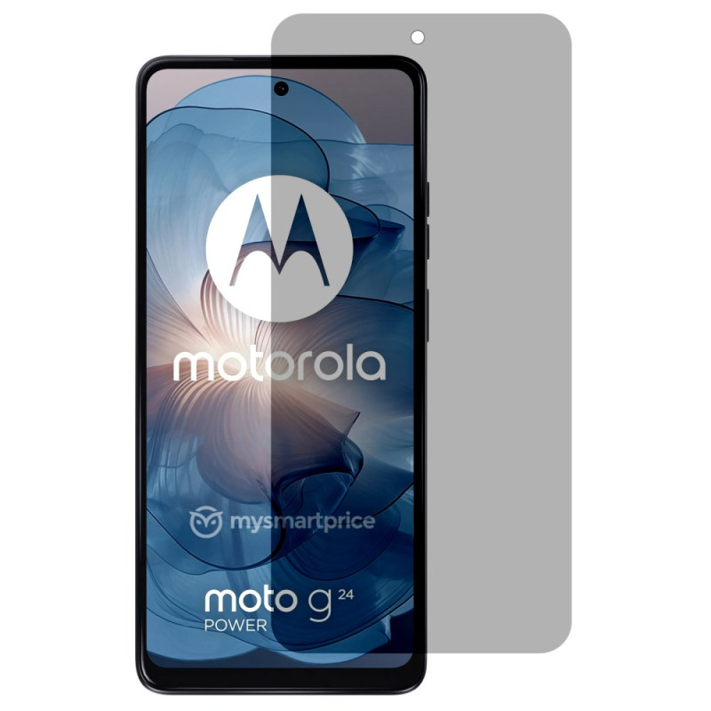 Anti-Spion Protección de cristal templado
 para la pantalla de Moto E14