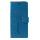 Funda con colgante de árbol y búho para el Samsung Galaxy A9