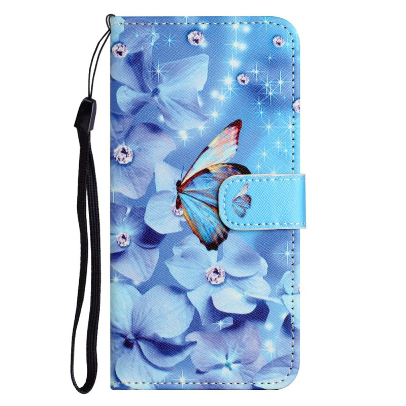 Funda Motorola Moto G15 Mariposas y Diamantes