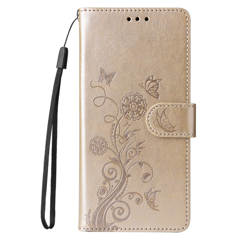 Poco X7 Pro Floral Lanyard Funda
