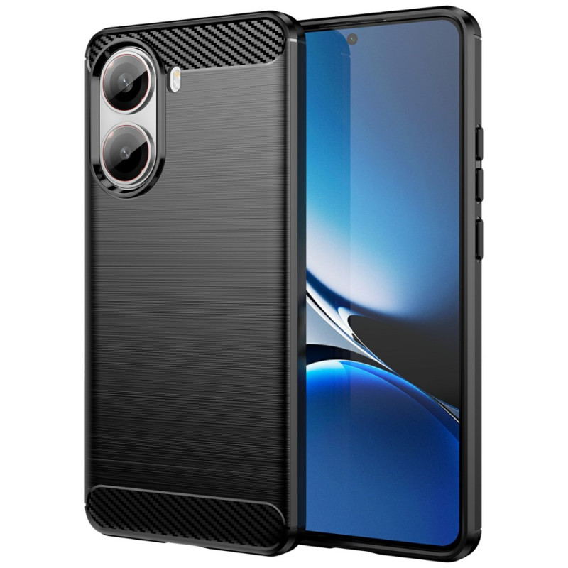 Poco X7 Pro Funda
 de fibra de carbono cepillada