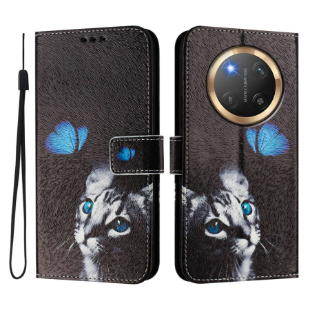 Funda de mariposa y gato...