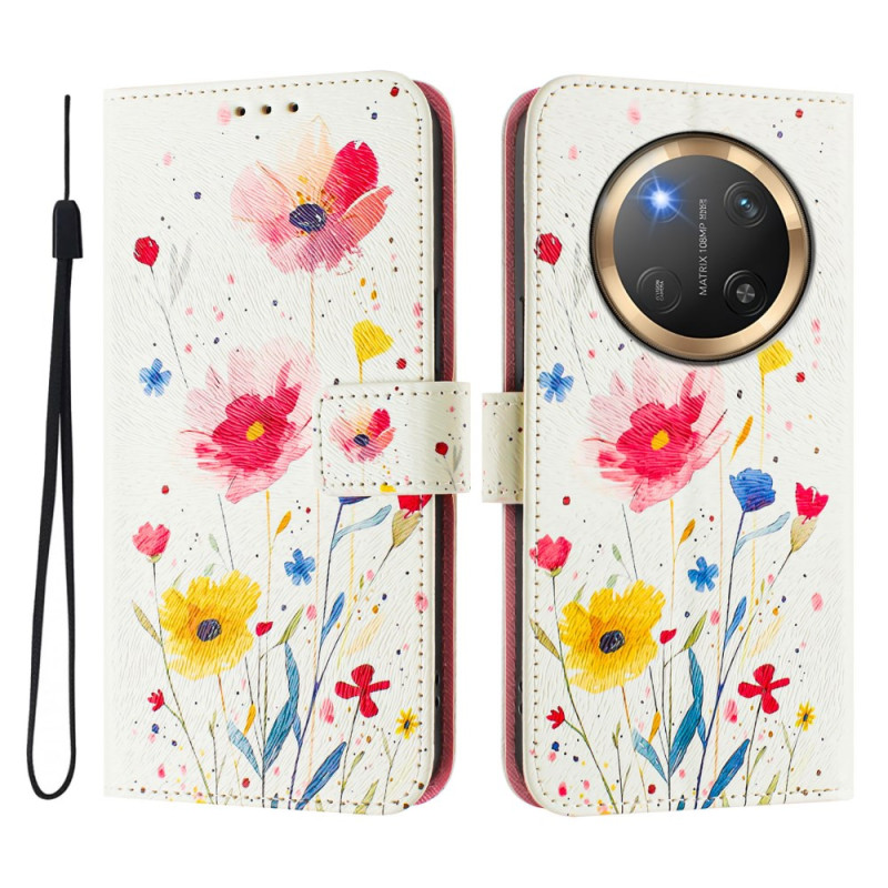 Funda con estampado floral Honor Magic 7 Lite / X9c