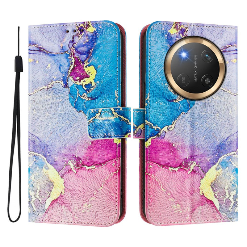 Honor Magic 7 Lite / X9c Funda Mármol Multicolor