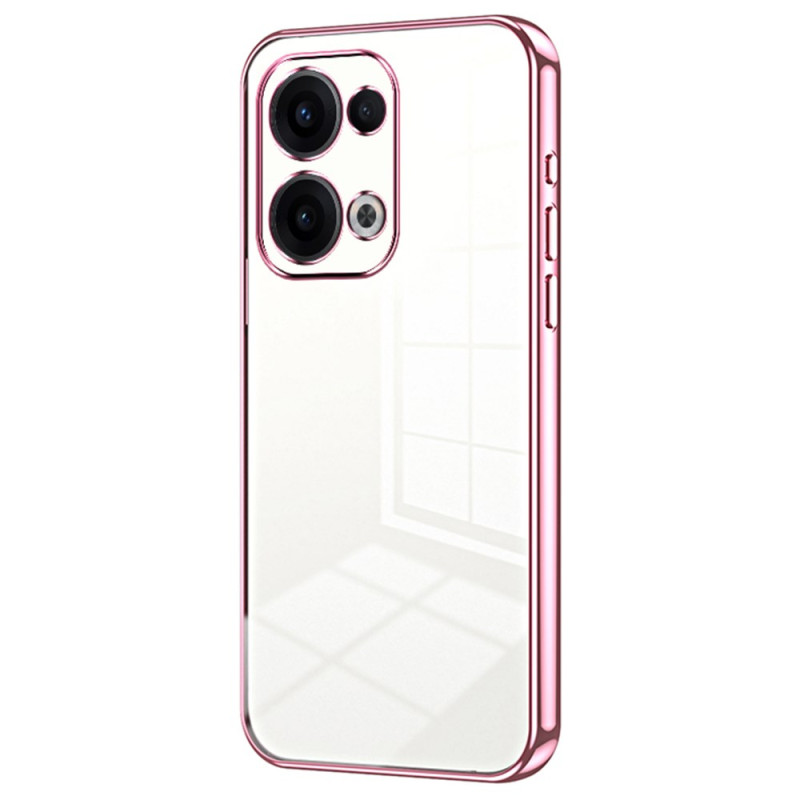 Oppo Reno 13 5G Funda Efecto Metal Marco