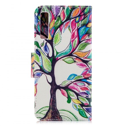 Funda Samsung Galaxy A7 Árbol de colores Funda Samsung Galaxy A7 Árbol de colores