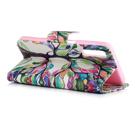 Funda Samsung Galaxy A7 Árbol de colores Funda Samsung Galaxy A7 Árbol de colores