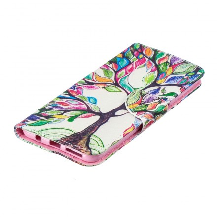 Funda Samsung Galaxy A7 Árbol de colores Funda Samsung Galaxy A7 Árbol de colores