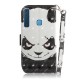Funda con colgante para el Samsung Galaxy A9 Angry Panda