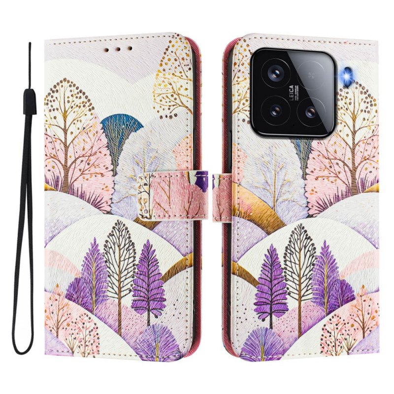 Xiaomi 15 Funda con motivo de árbol