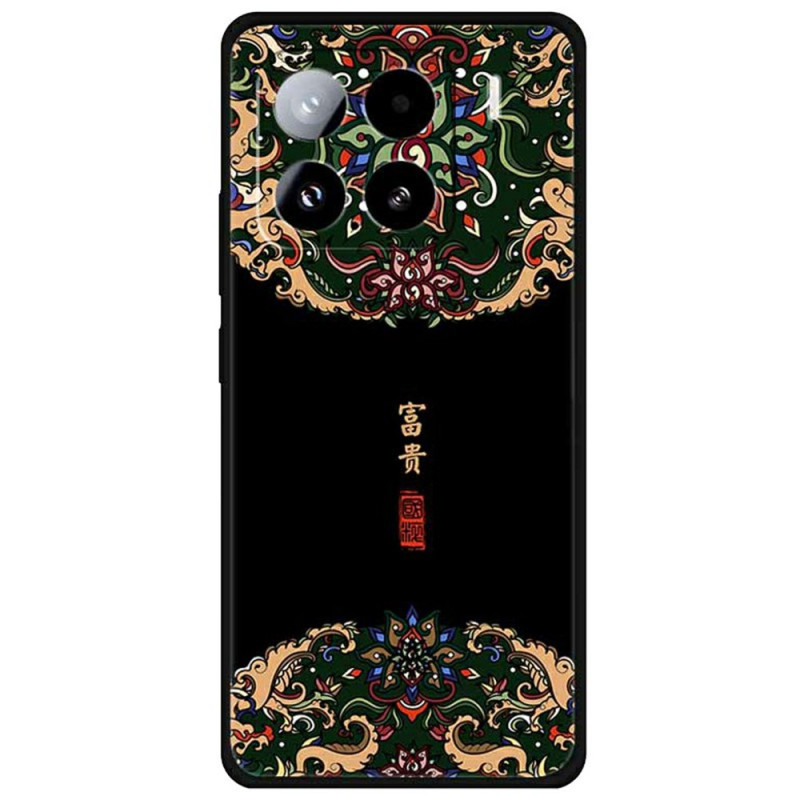 Xiaomi 15 Oriental Pattern Funda
 Negro