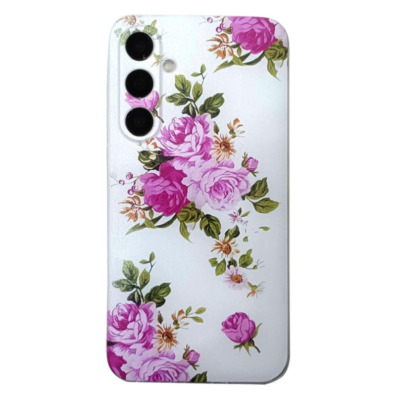 Funda Samsung Galaxy A56 5G Estampado de rosas