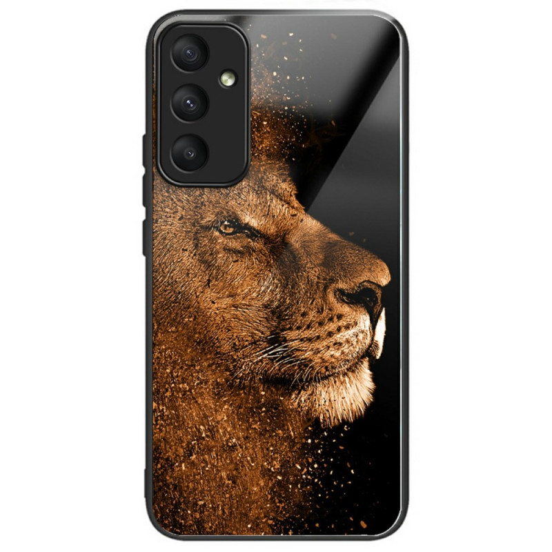 Samsung Galaxy A36 5G Funda de Vidrio Templado Perfil de León