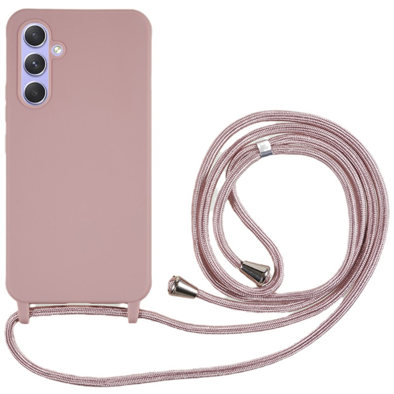Funda flexible de silicona con cordón Samsung Galaxy A36 5G