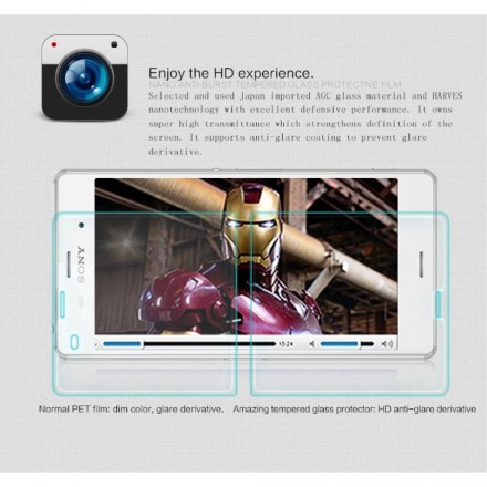 Protección de cristal templado para Sony Xperia Z3