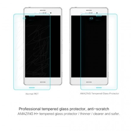 Protección de cristal templado para Sony Xperia Z3