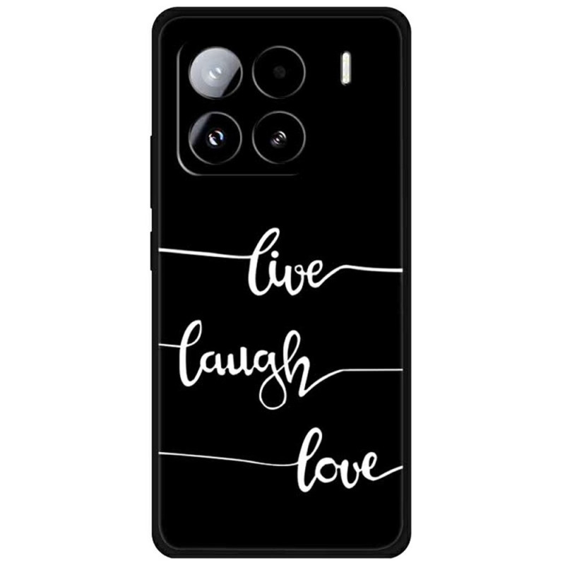 Funda TPU impresa a prueba de golpes para Xiaomi 15 Pro - Live Laugh Love