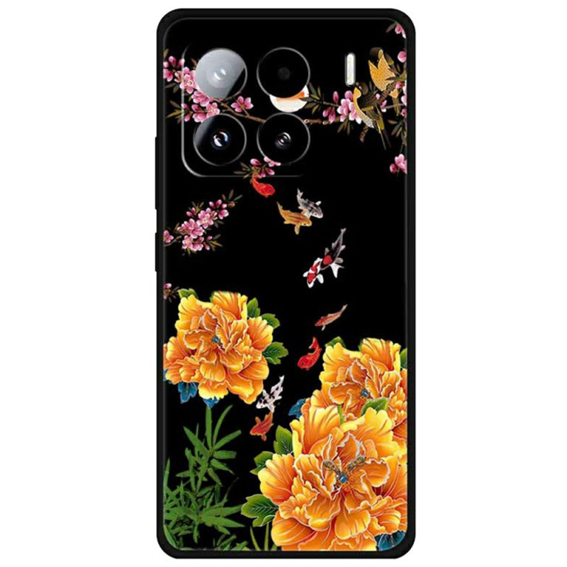 Xiaomi 15 Pro Funda Flor y Pez