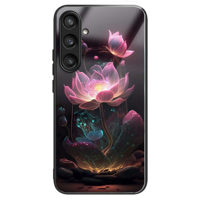 Coque Samsung Galaxy A16 4G / 5G Verre Trempé Motif Lotus