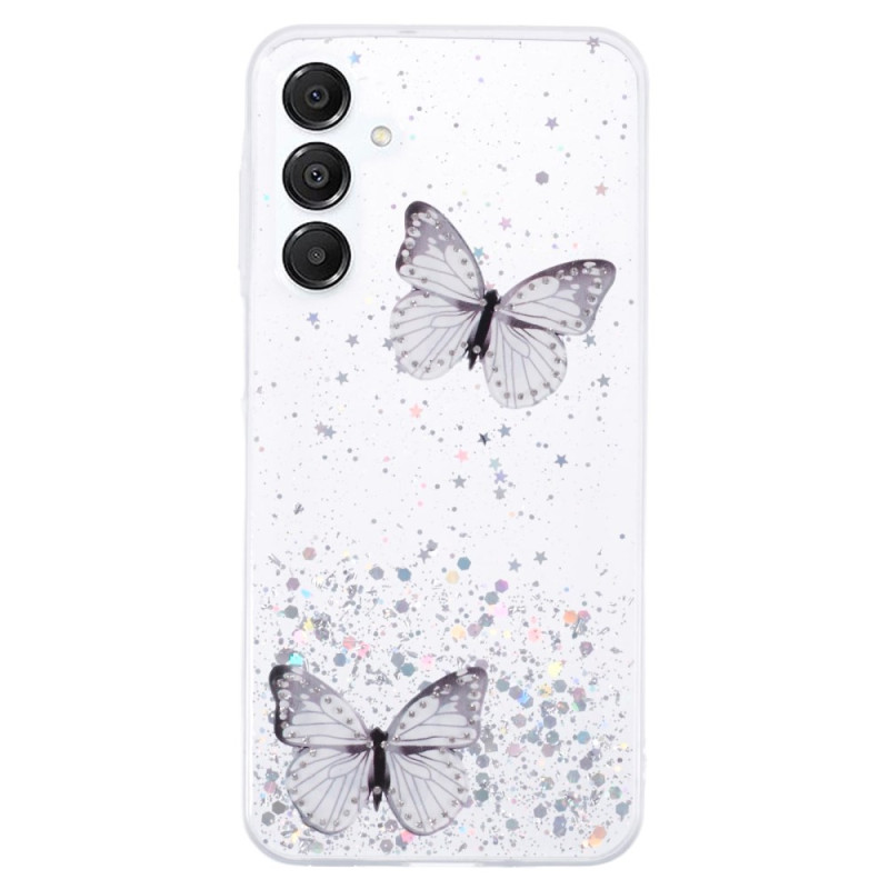 Funda Samsung Galaxy A16 4G / 5G Mariposas Purpurina