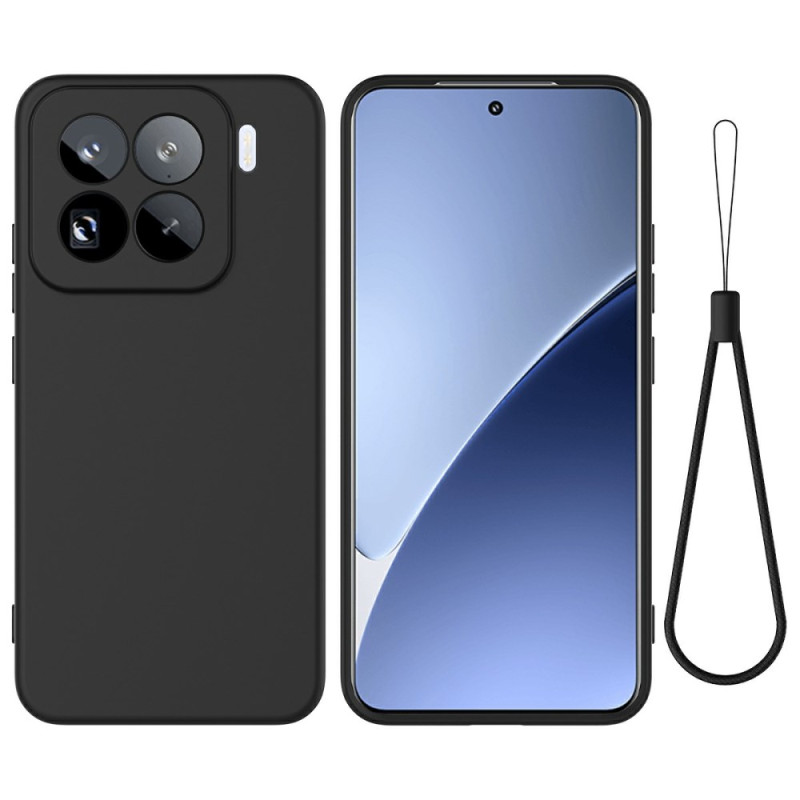 Funda de silicona Xiaomi 15 Pro Liquid Lanyard